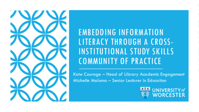 [thumbnail of LILAC 2026 Embedding Information Literacy through a Cross-Institutional Study Skills Community of Practice NEW.pdf]